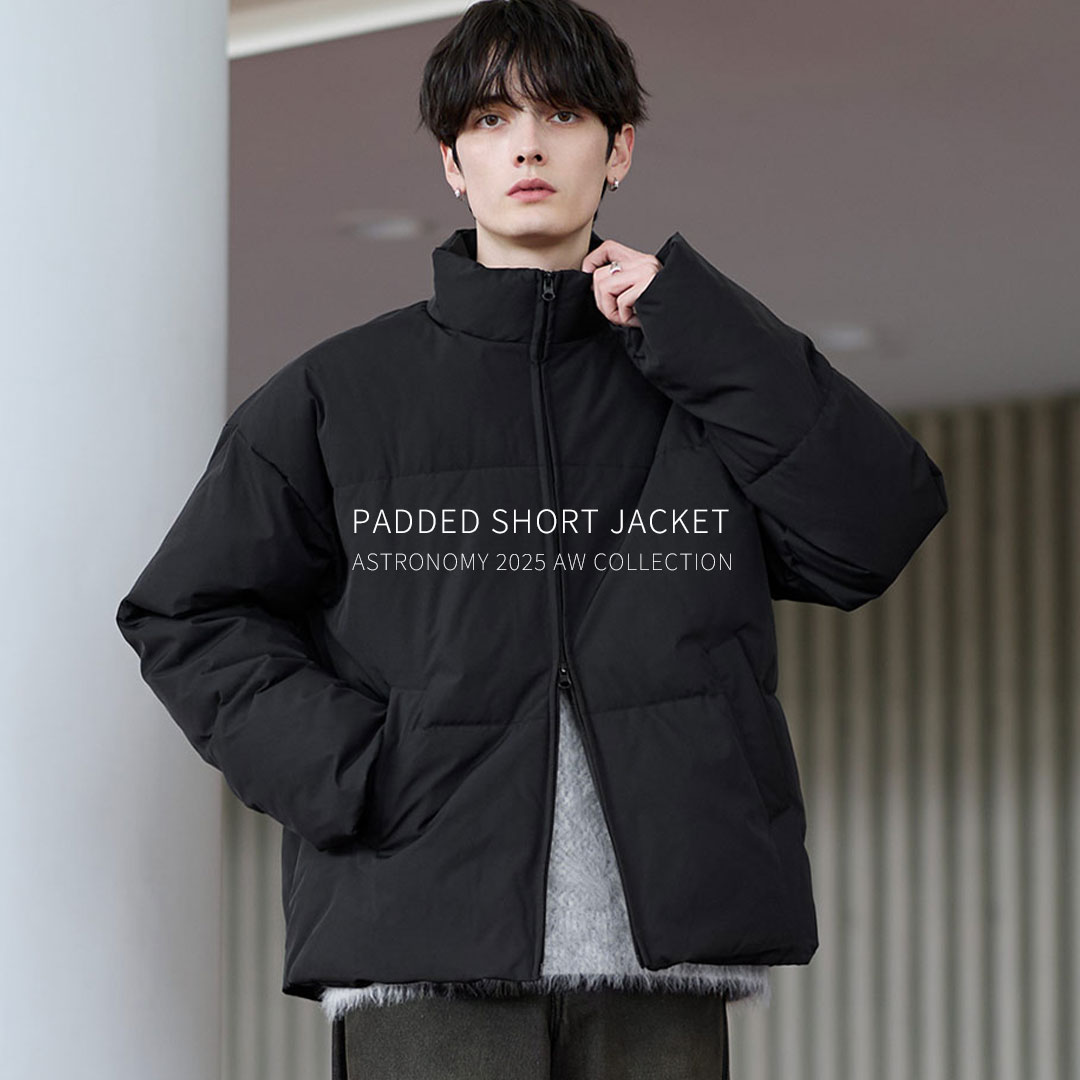 コンビネーションダウン機能性中綿（600フィルパワー）ハイネックショートジャケット