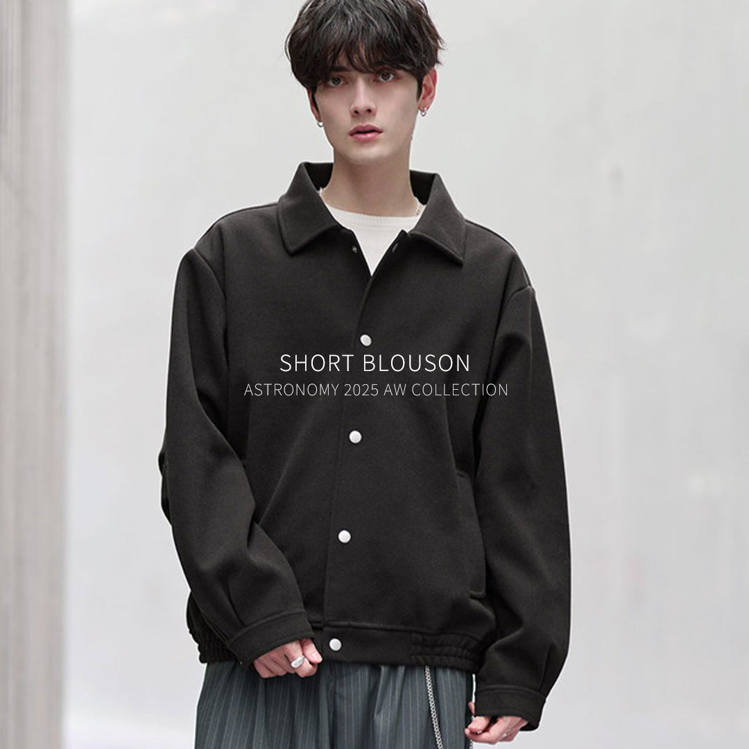ビッグシルエットショートブルゾン