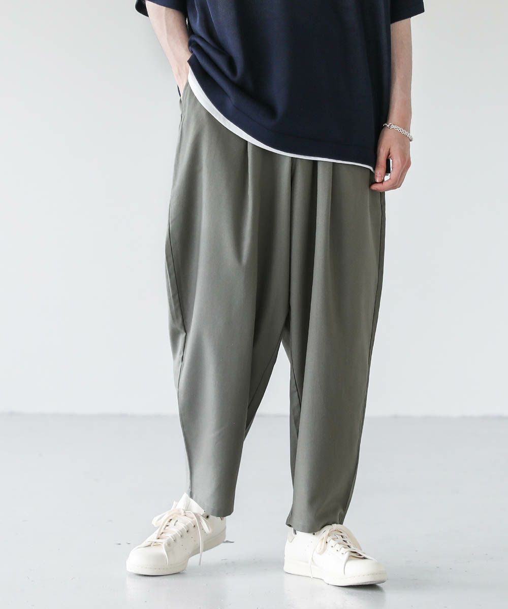 パンツ Cotton Linen Wide Balloon Pants 綿麻バルーンパンツ ワイド