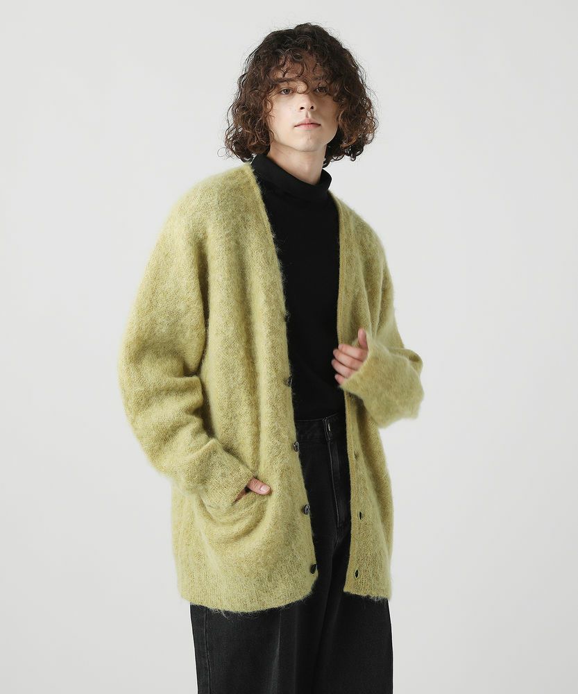 シャギーモヘアカーディガン | ASTRONOMY