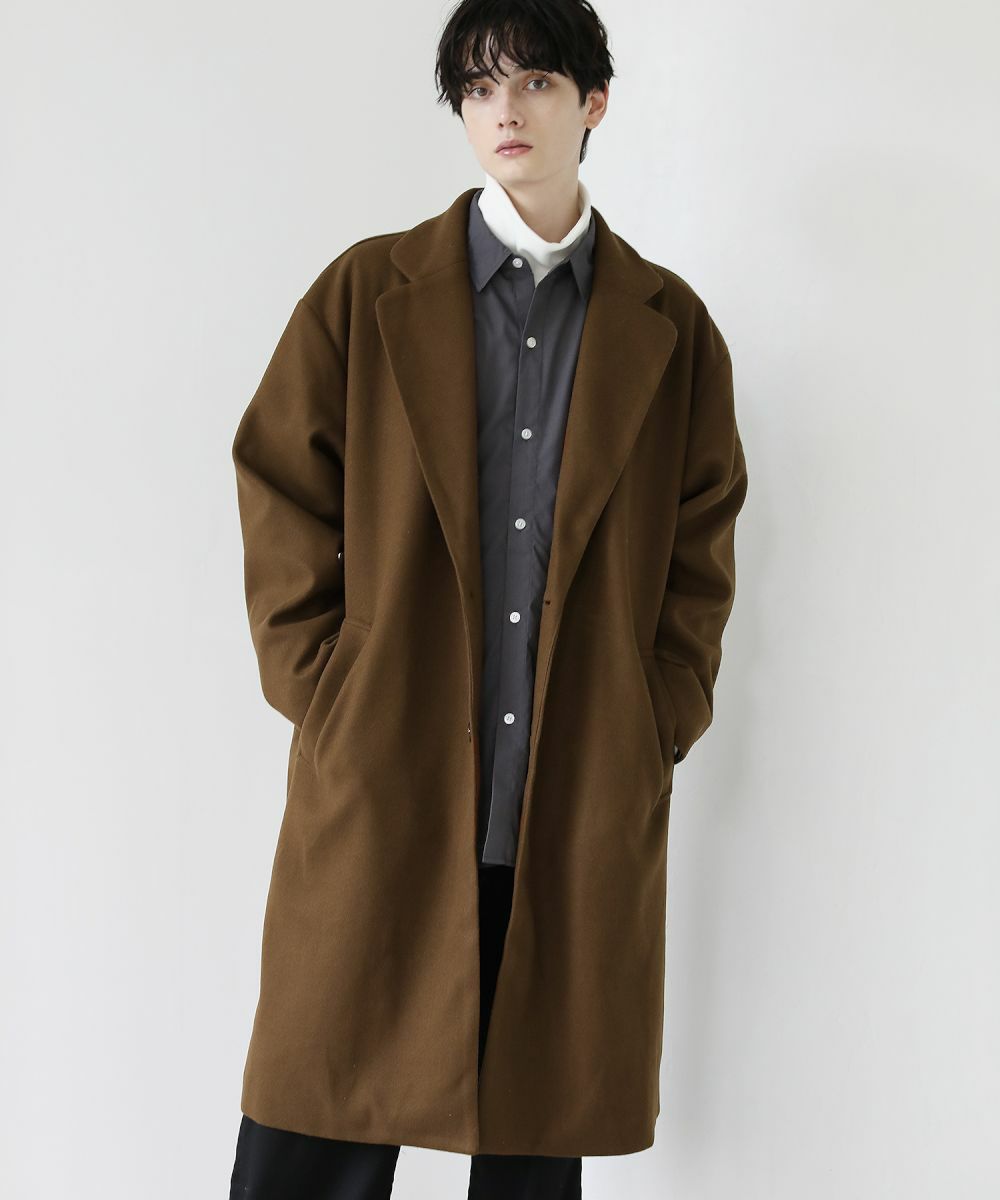ルーズベーシックメルトンチェスターコート | ASTRONOMY
