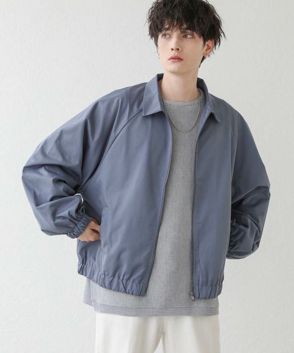 ダイスケオバナ　ドルマンスリーブオーバーサイズトラックジャケットブルゾンジャージ ダイスケオバナLドルマンスリーブオーバーサイズトラックジャケット