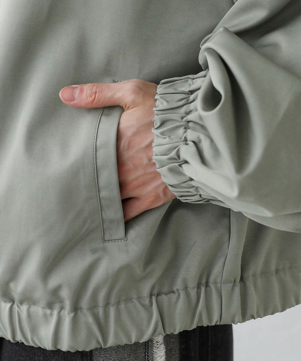 ドルマンスリーブオーバーサイズショートブルゾン | ASTRONOMY