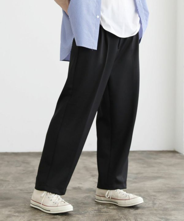 haggar 00s 2タック ワイド バギー サマースラックス　ブラック 黒 haggar 00s 2タック ワイド バギー サマースラックス ブラック