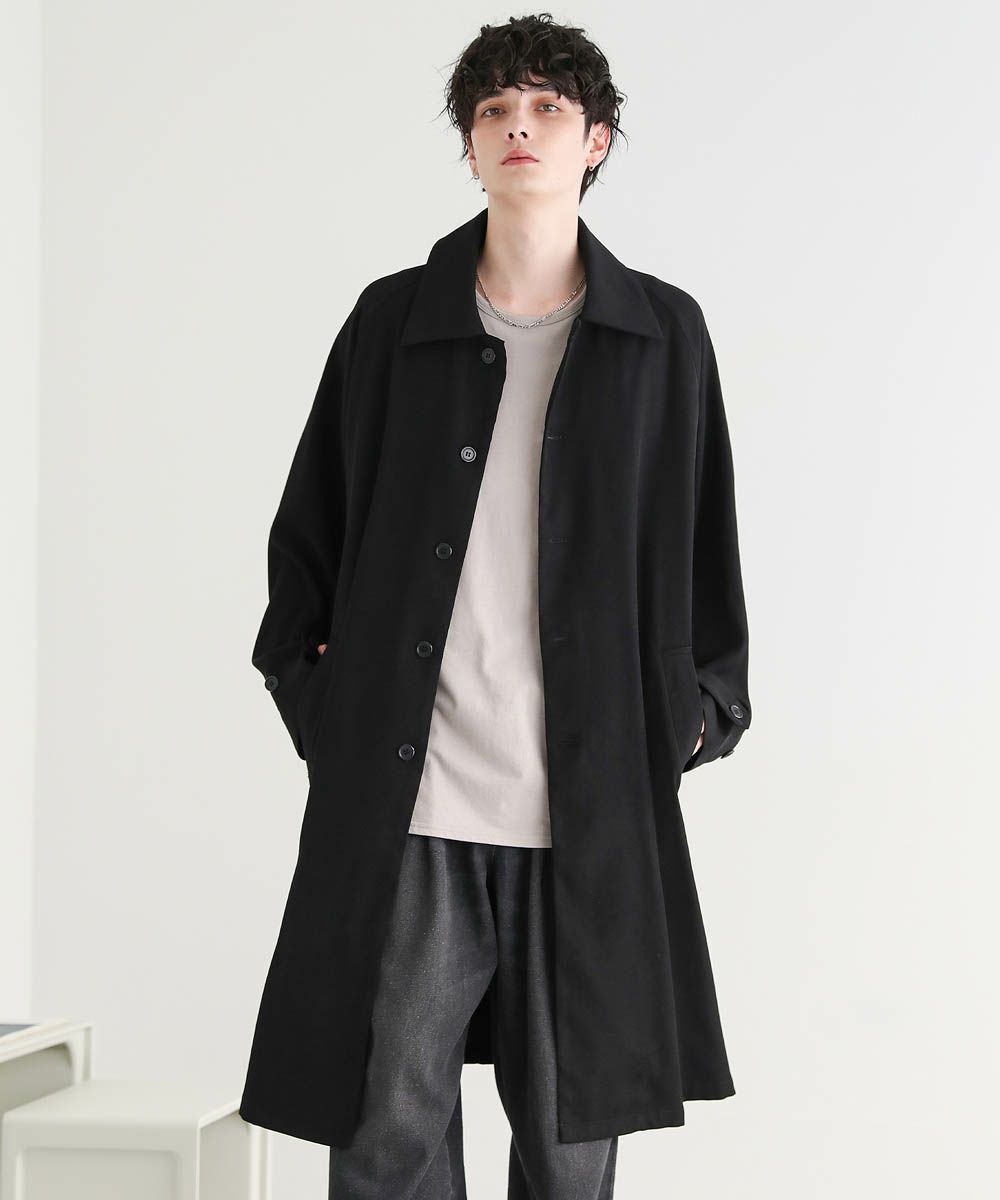 crewre online shop / ドレープステンカラーコート