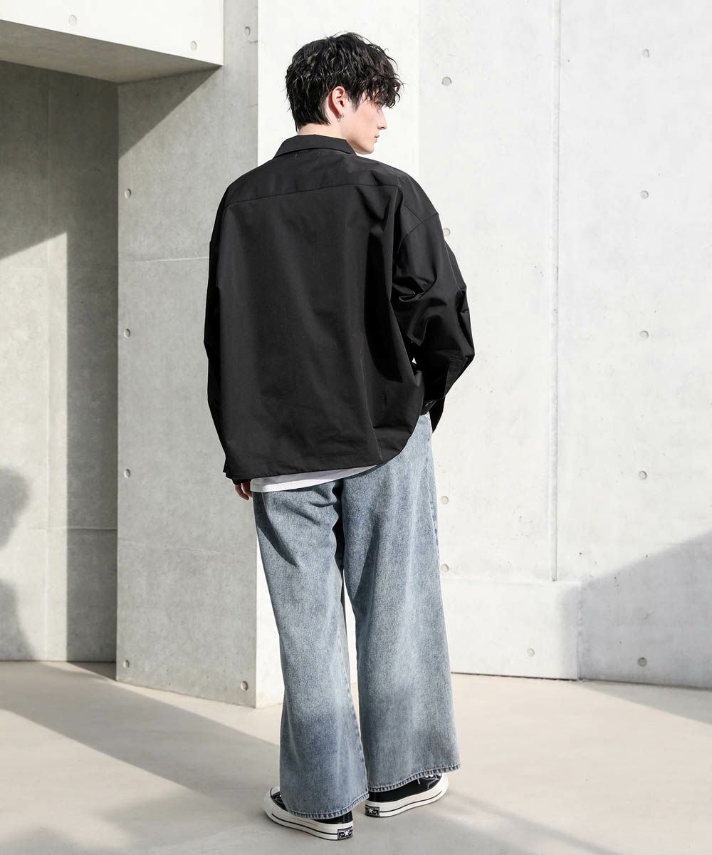 2wayハイネック仕様ダブルポケットシャツジャケット | ASTRONOMY