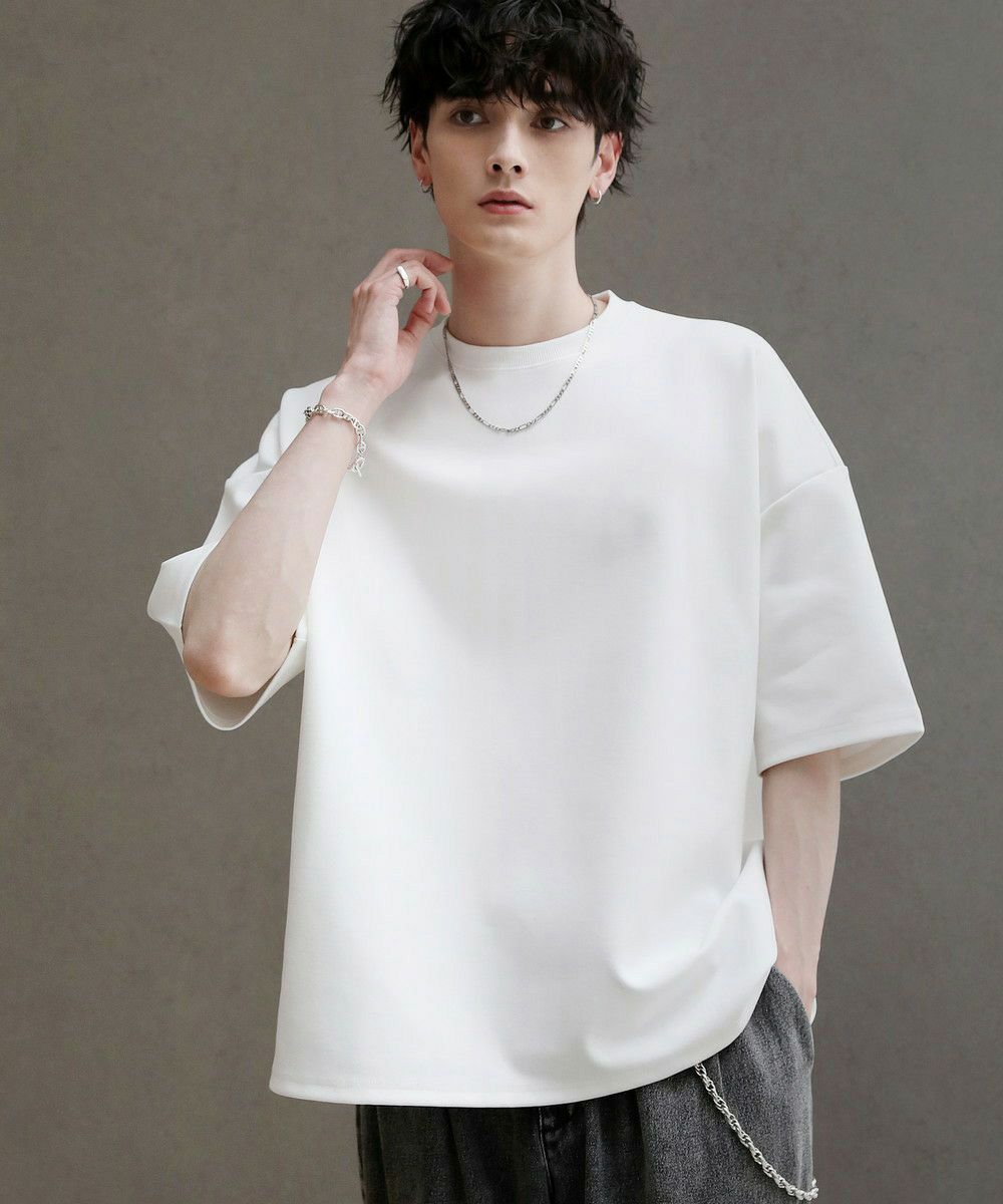 ARTS＆SCIENCE コットン　ドルマンチュニック　ヴィンテージホワイト ARTS＆SCIENCE コットンドルマンチュニックヴィンテージホワイト