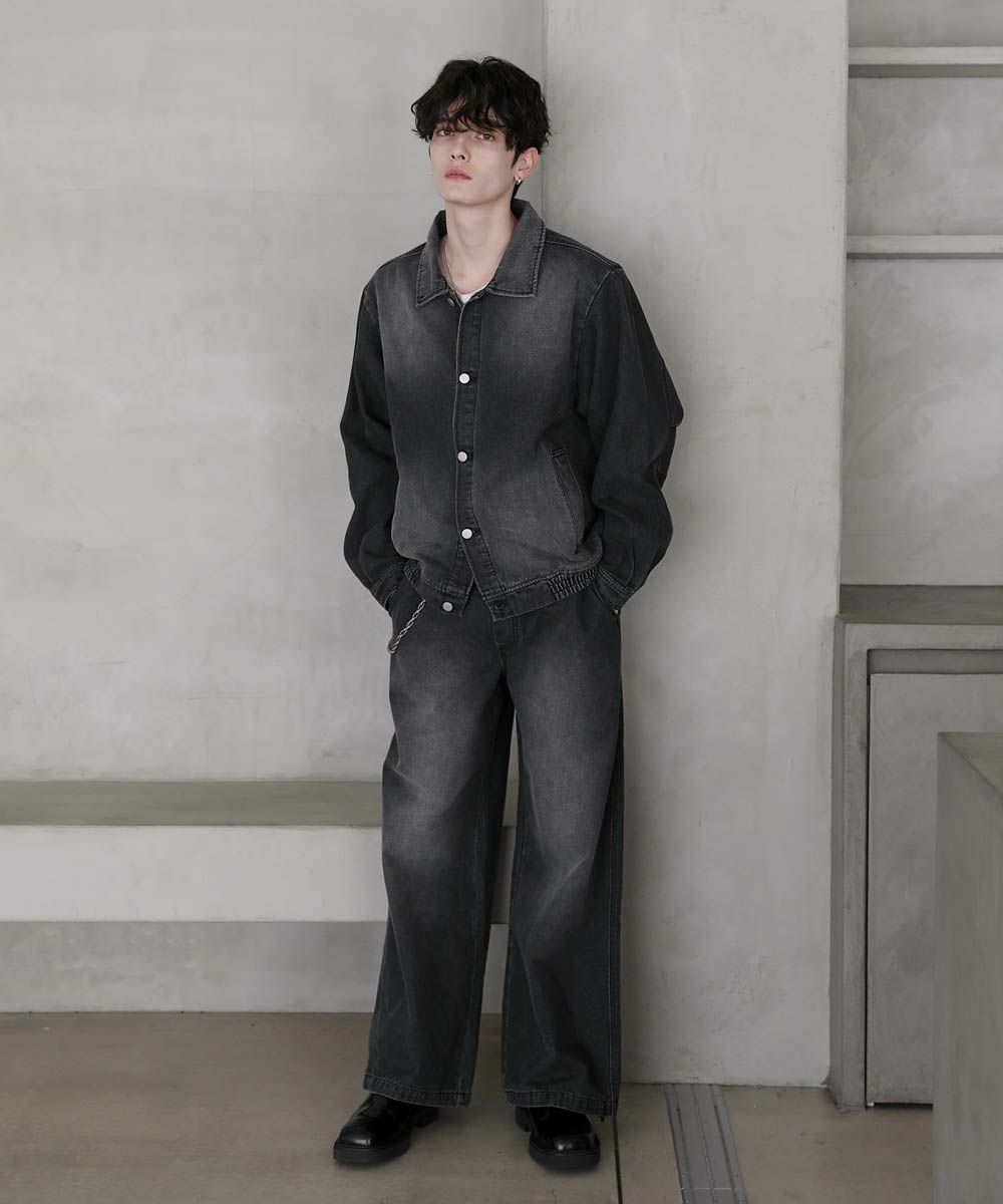 UpcycleLino】BASIC デニムジャケット｜nest Robe / CONFECT
