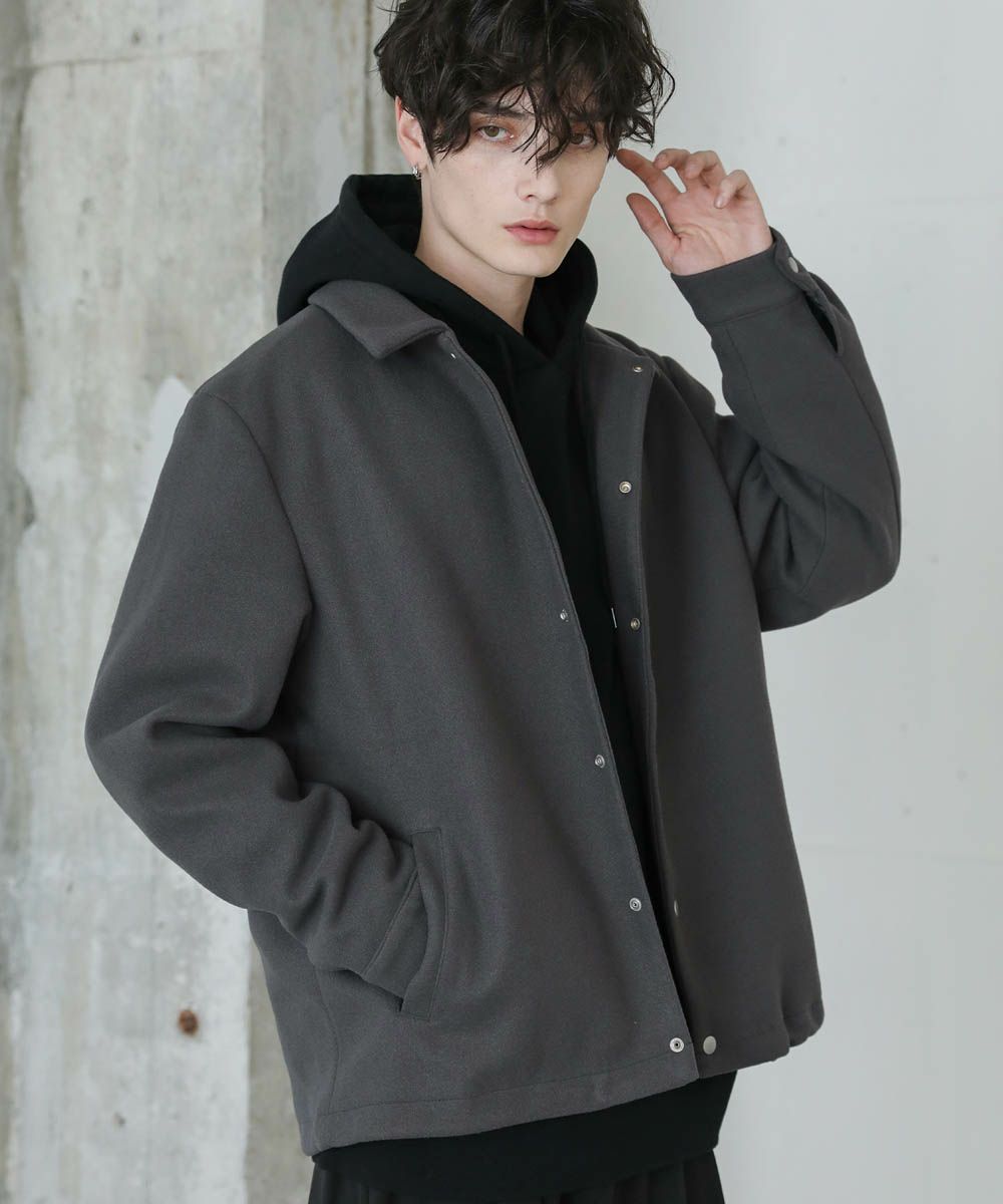 ルーズベーシックメルトンコーチジャケット | ASTRONOMY