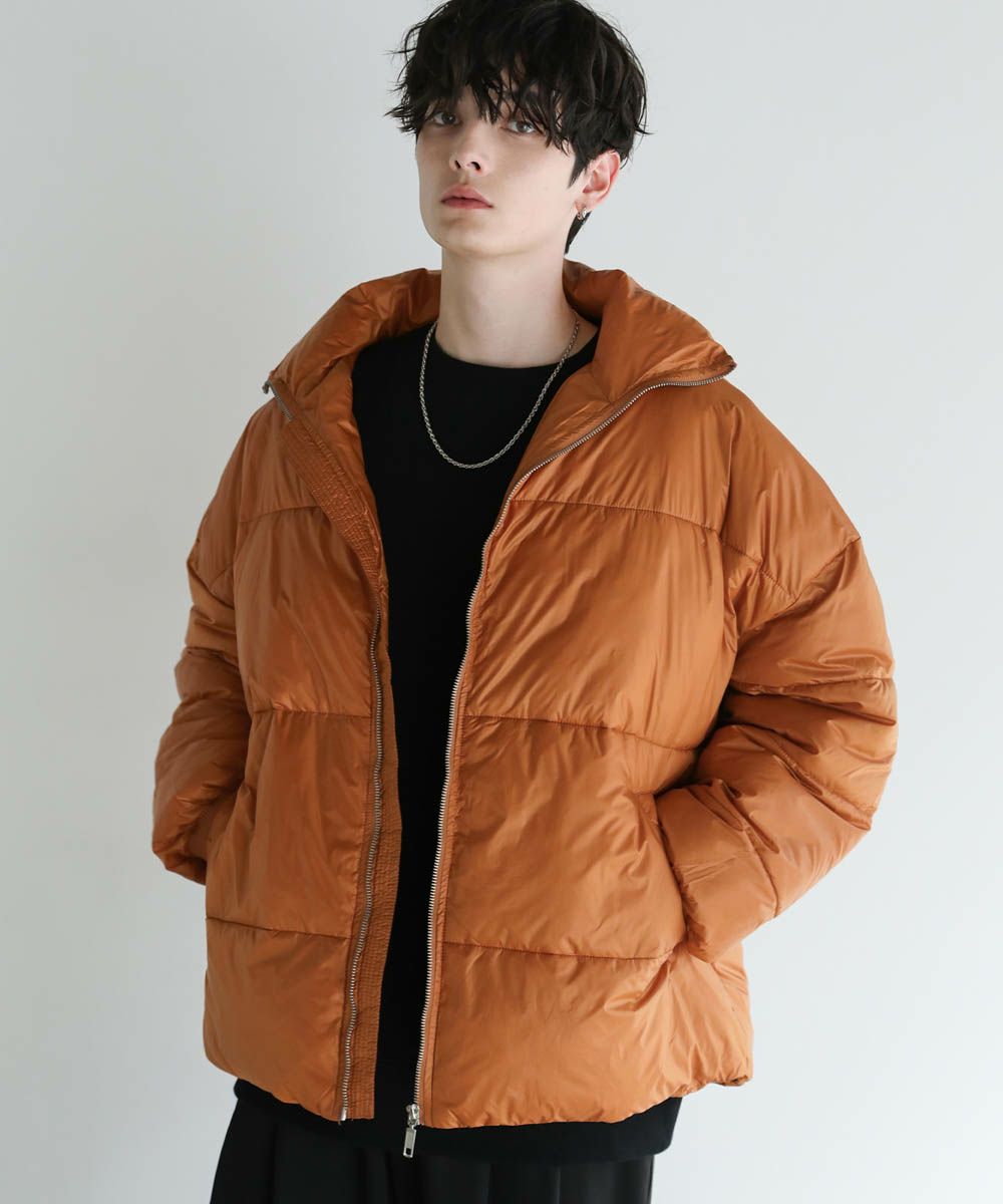 スタンドネック裾ドローコードダウンブルゾン | ASTRONOMY