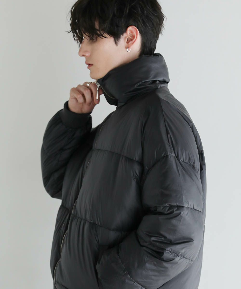 スタンドネック裾ドローコードダウンブルゾン | ASTRONOMY