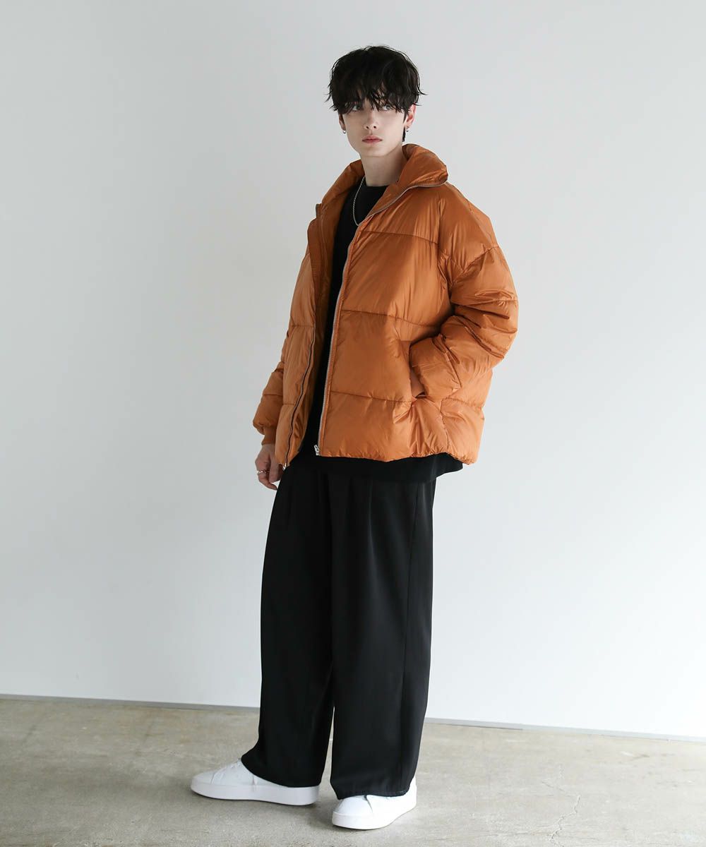 スタンドネック裾ドローコードダウンブルゾン | ASTRONOMY