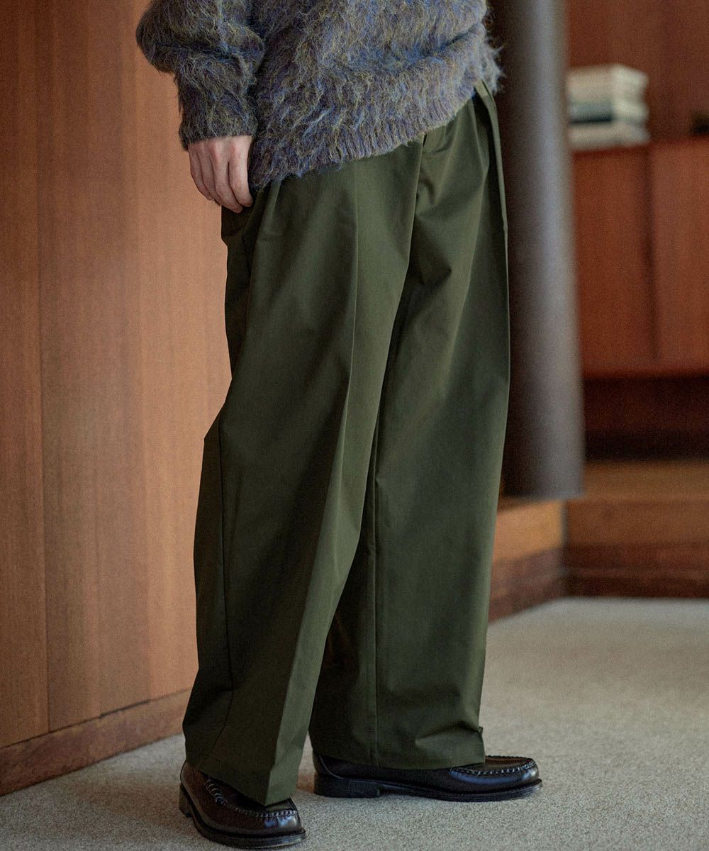 POLO CHAMPS 別注】ロゴ刺繍ヘビーツイルワイドバギーパンツ | ASTRONOMY