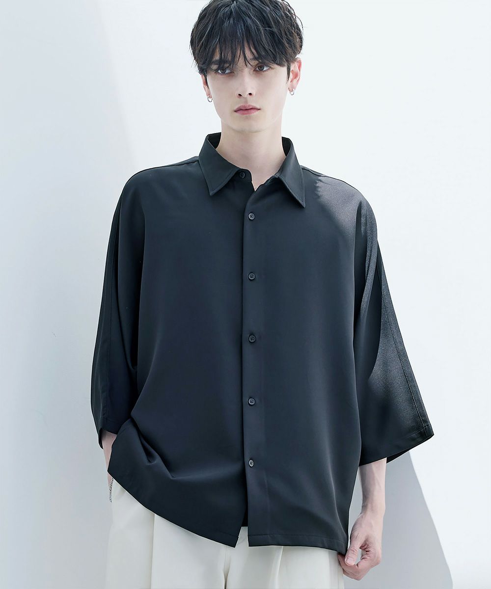 ドゥロアーバックジッパー麻半袖シャツ JOKER｜リネンライク半袖シャツ | Rakuten Fashion(楽天