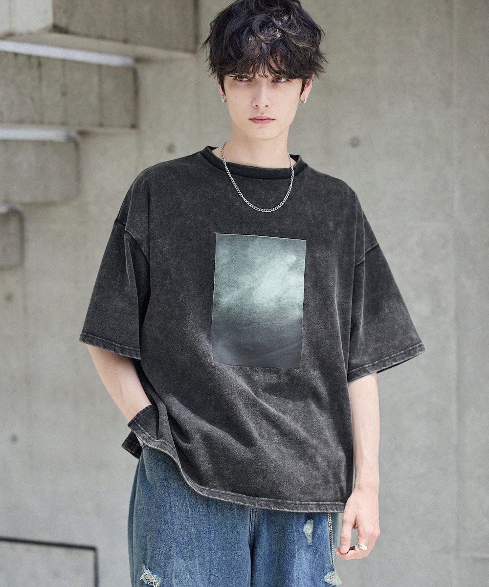 Tシャツ　洋書　グラフィック　ビンテージ　T shirt 写真集　デザイン CLEL tシャツ 「CLEL」Vintage Design Short Sleeve Pigment