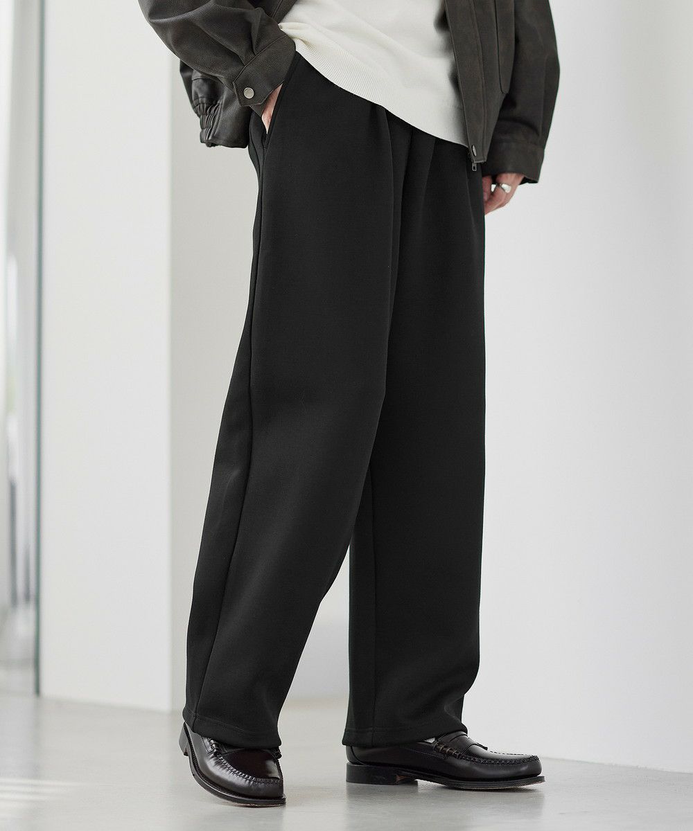 イージーケア】コットンポンチ2タックスウェットワイドパンツ | ASTRONOMY