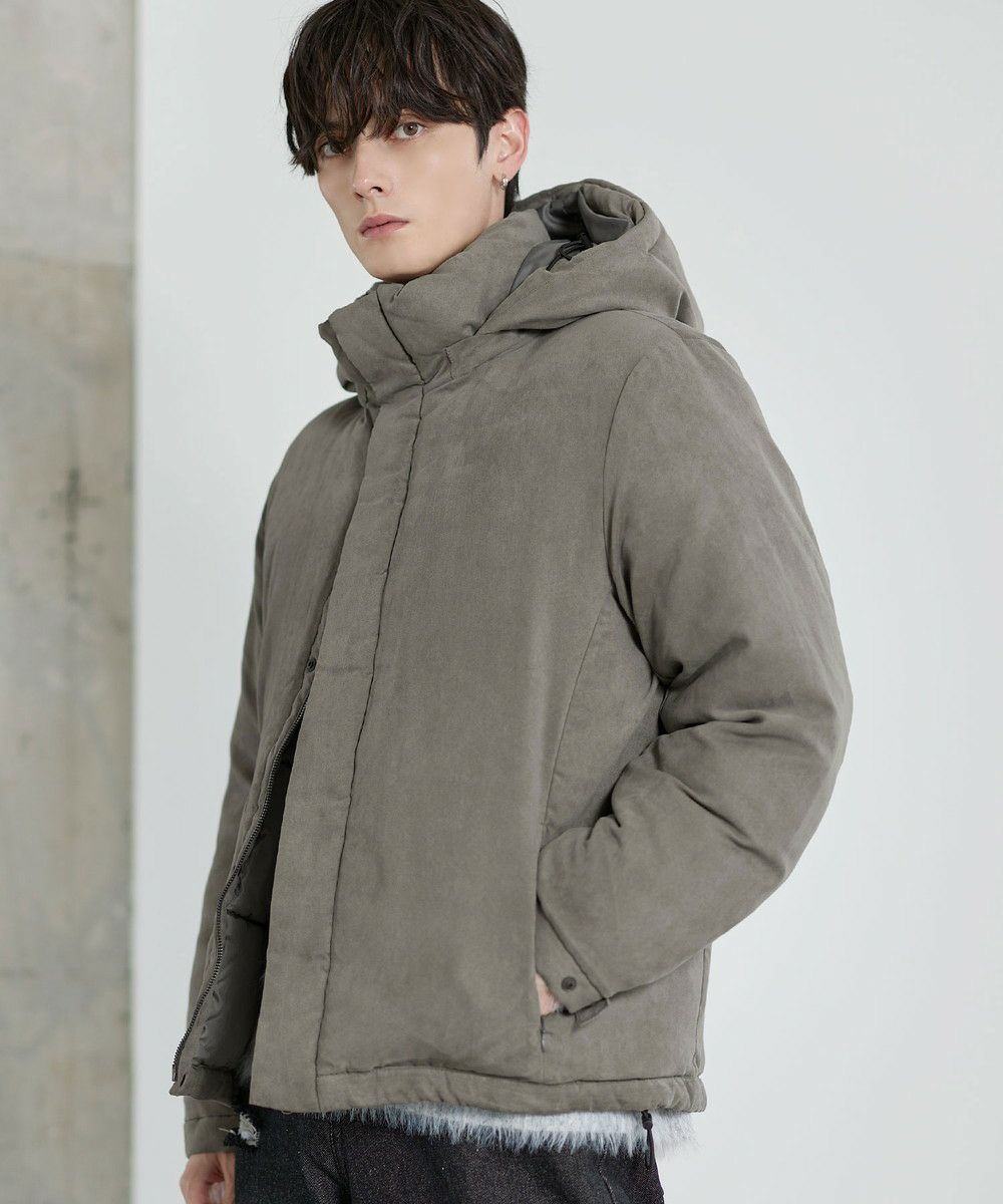 フード脱着可能2wayポリスウェード中綿ジャケット | ASTRONOMY