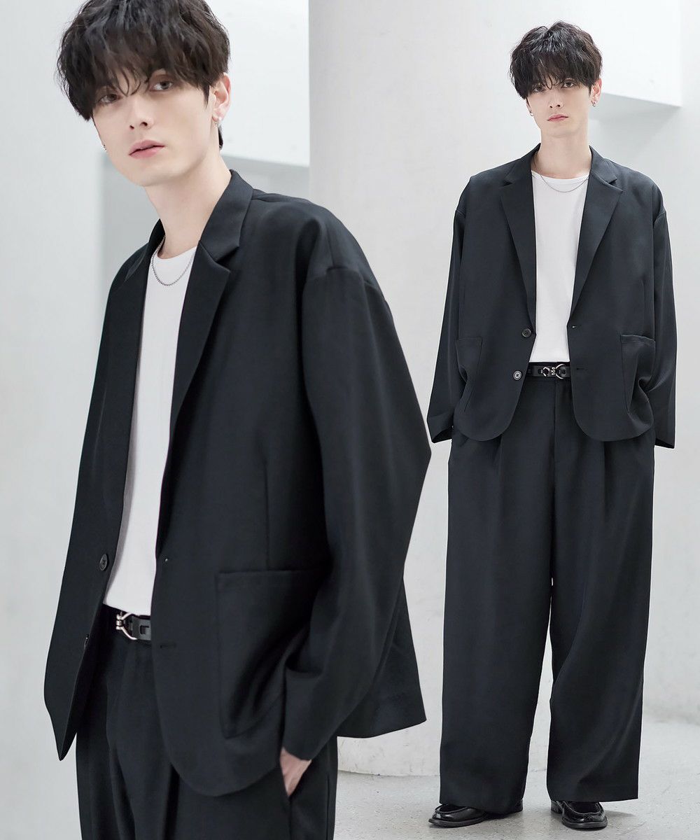 〓予約販売・2月上旬頃発送予定〓 【セットアップ 2点セット】防シワ